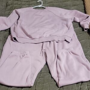 Savage X Fenty Lilac Track Pants & Joggers Set